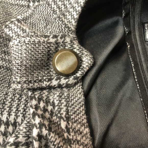 Mango Suit Plaid Wool Mini Dress XXS - Picture 6 of 6